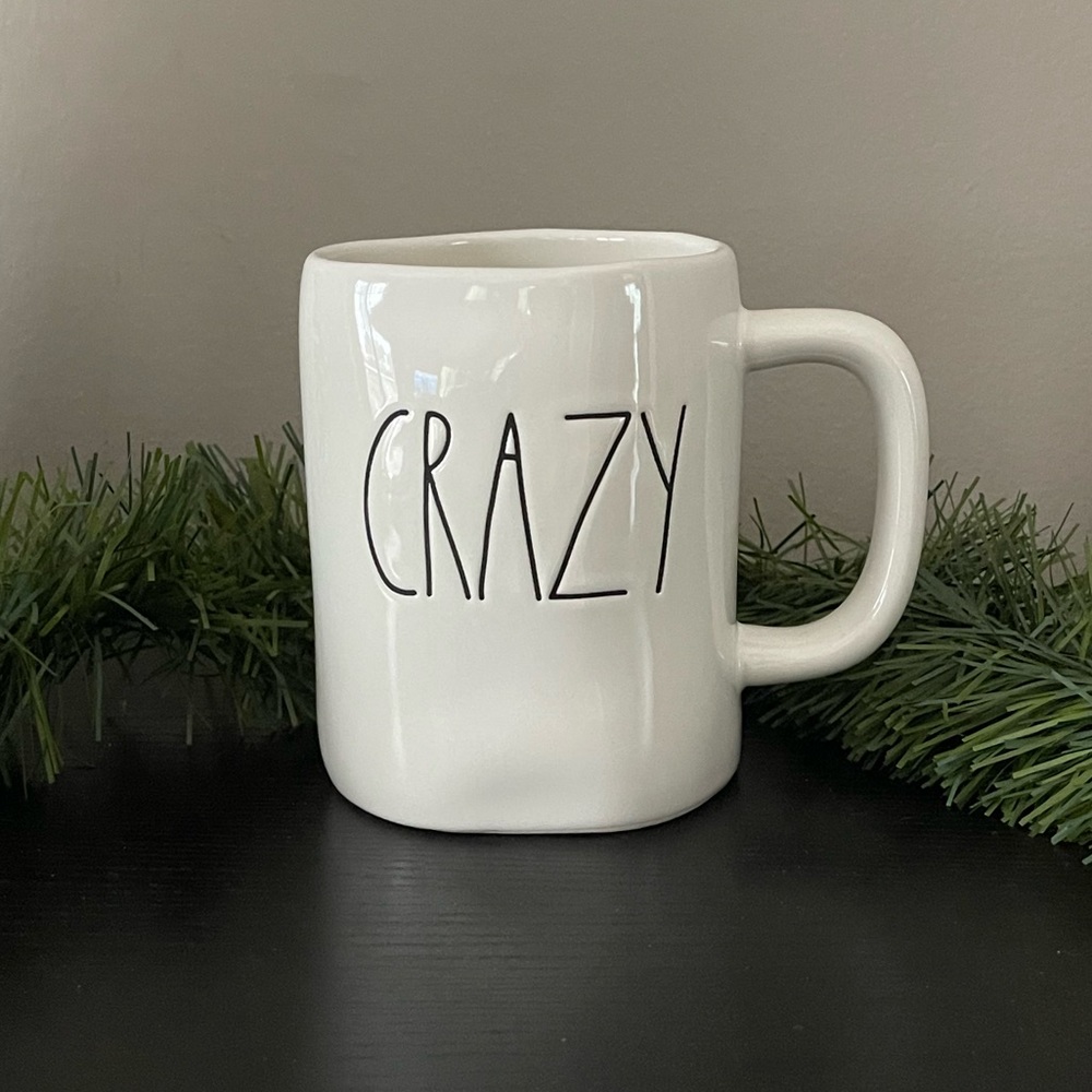Rae Dunn ceramic coffee mug - Crazy